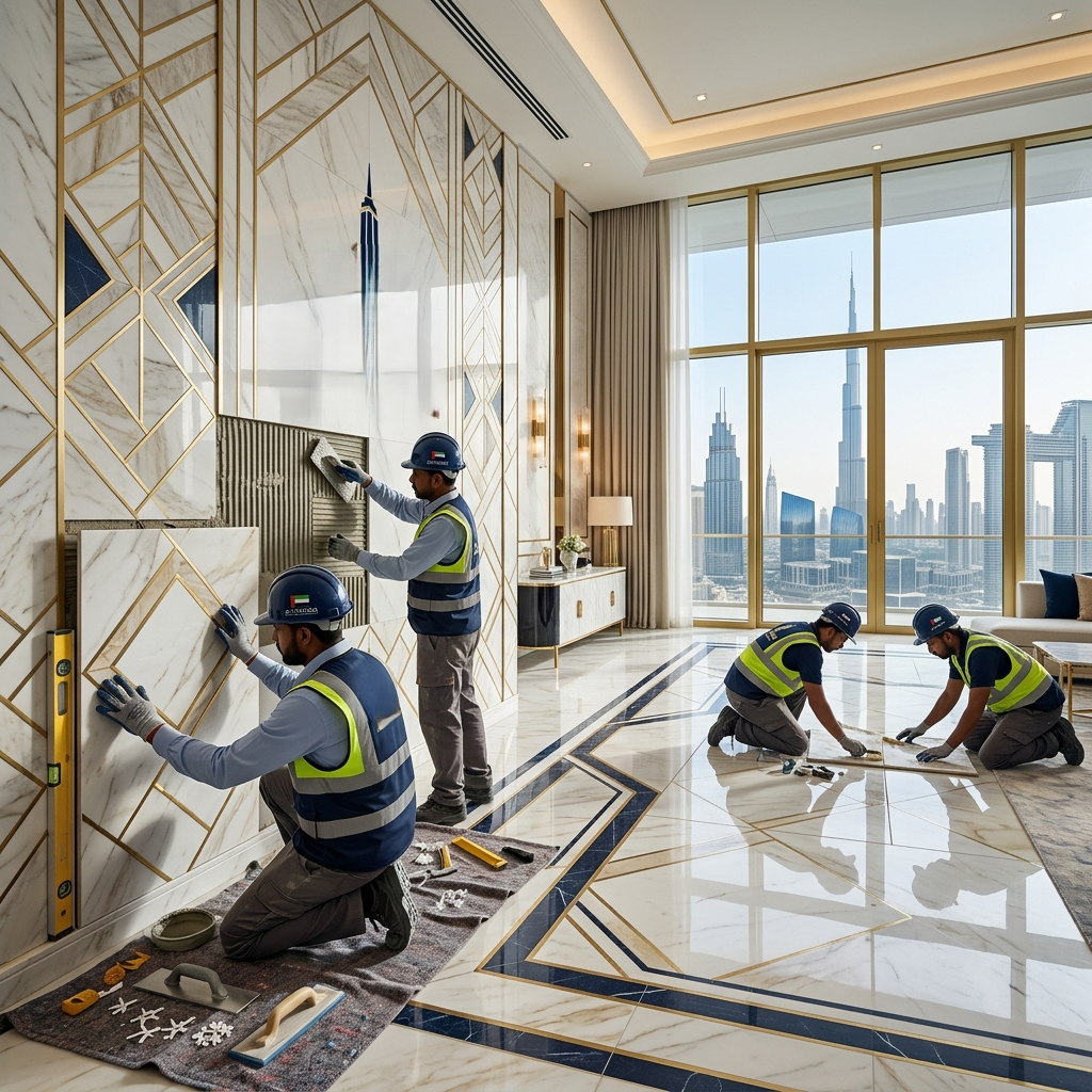 QualityEdge UAE Services – Tiling, Painting & Building Maintenance